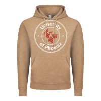 Vintage Coffee university of phoenix white red Vintage Hoodie - artisFamous