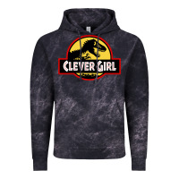 Cloud Black clever girl Vintage Hoodie - artisFamous