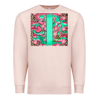 Pale Pink custom name nurse Premium Sweatshirt - RanaPortraitStore