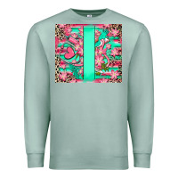 Seafoam custom name nurse Premium Sweatshirt - RanaPortraitStore