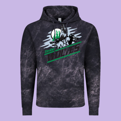 Timber Wolves Vintage Hoodie Designed By Artisfamous