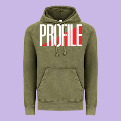 Profile Records Vintage Hoodie Designed By Artisfamous