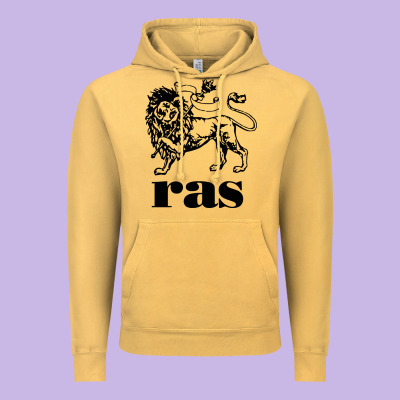 Ras Records Vintage Hoodie Designed By Artisfamous
