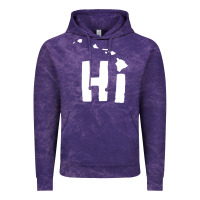 Cloud Purple hi hawaii Vintage Hoodie - artisFamous