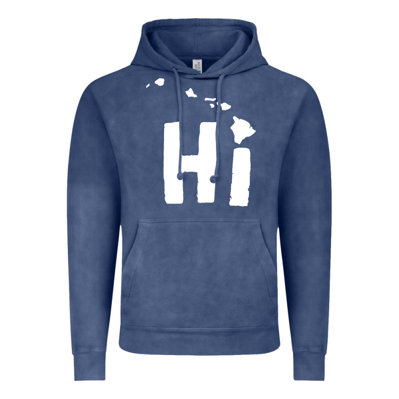 Hi Hawaii Vintage Hoodie by artisFamous | Teevron