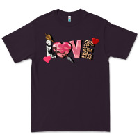 Plum Love Valentine's Day Premium Tee - FaDigitalArtStudio