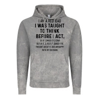 I Am A Redhead I Was Taught To Think Vintage Hoodie | Teevron
