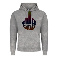 Cloud Rock fuck you middle finger Vintage Hoodie - artisFamous