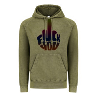 Vintage Olive fuck you middle finger Vintage Hoodie - artisFamous