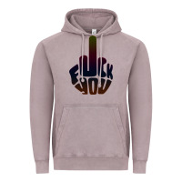 Vintage Zinc fuck you middle finger Vintage Hoodie - artisFamous
