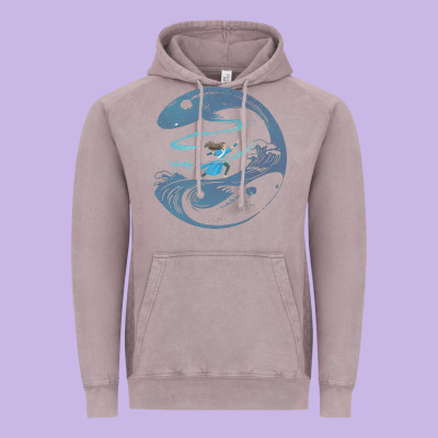 Avatar Katara Vintage Hoodie Designed By Artisfamous