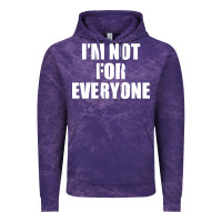 Cloud Purple I'm Not For Everyone Funny Vintage Hoodie - artisFamous