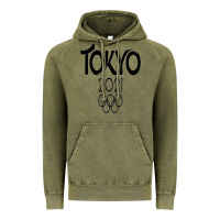 Vintage Olive Olympic RingTokyo 2020 Vintage Hoodie - artisFamous