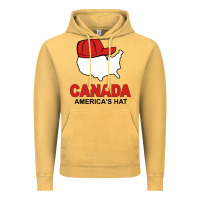 Canada America's Hat Vintage Hoodie | Teevron