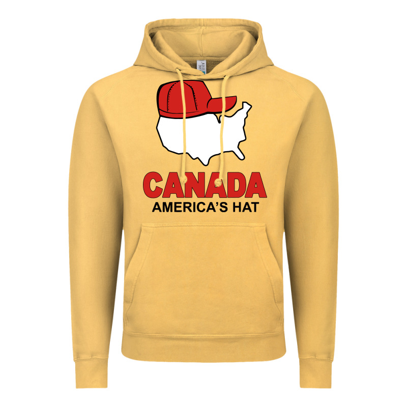 Canada America's Hat Vintage Hoodie by artisFamous | Teevron