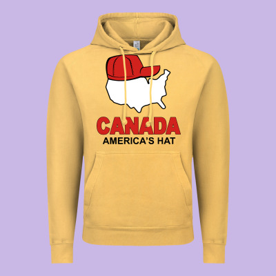 Canada America's Hat Vintage Hoodie Designed By Artisfamous