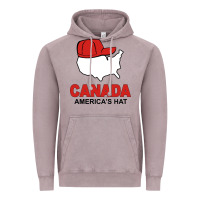 Vintage Zinc canada america's hat Vintage Hoodie - artisFamous