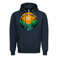 Navy life is better at the river Zipper Hoodie - JahusDesignShop
