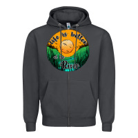Smoke life is better at the river Zipper Hoodie - JahusDesignShop