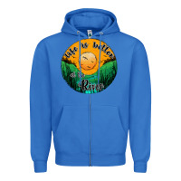 True Royal life is better at the river Zipper Hoodie - JahusDesignShop
