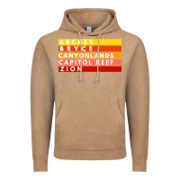 Vintage Coffee utah national parks utah s mighty five souvenir nps moab Vintage Hoodie - artisFamous