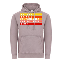 Vintage Zinc utah national parks utah s mighty five souvenir nps moab Vintage Hoodie - artisFamous