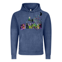 Vintage Denim hocus pocus car Vintage Hoodie - artisFamous