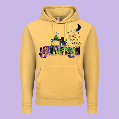 Hocus Pocus Car Vintage Hoodie Designed By Artisfamous