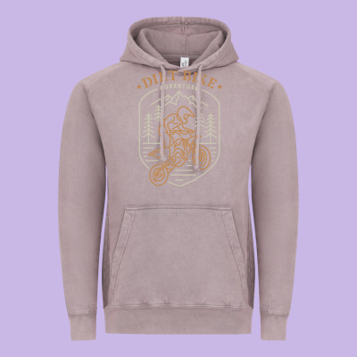 Dirt Bike 1a Vintage Hoodie Designed By Artisfamous