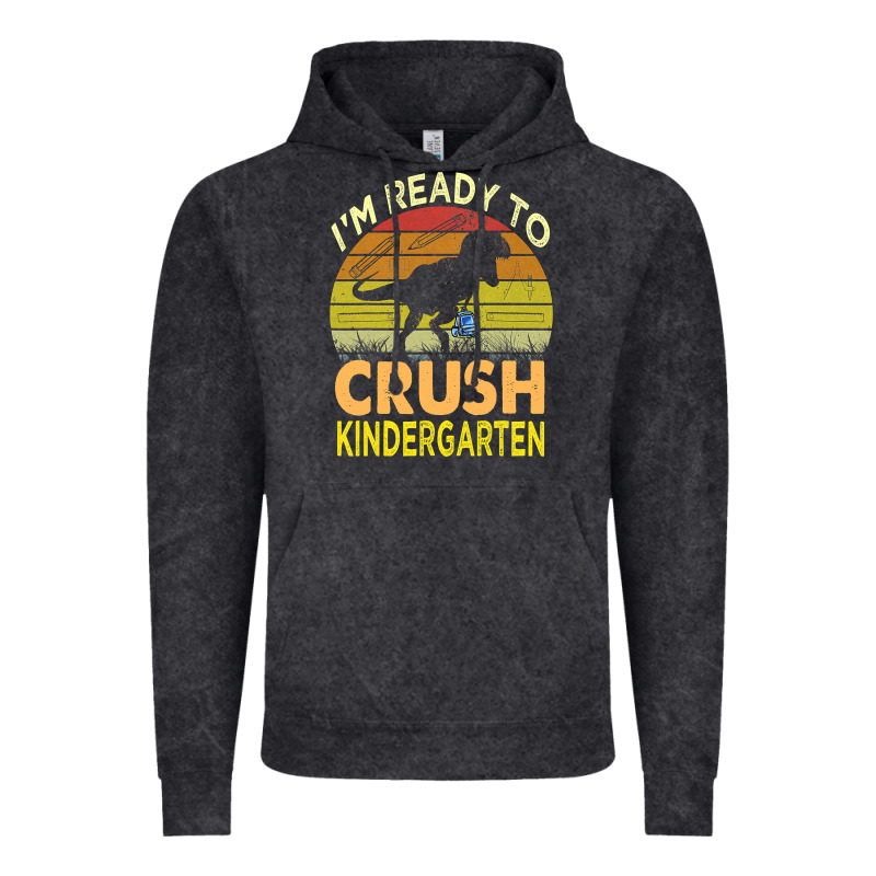 I'm Ready To Crush Kindergarten Dinosaur Back To School Kids T Shirt Vintage Hoodie by artisFamous | Teevron
