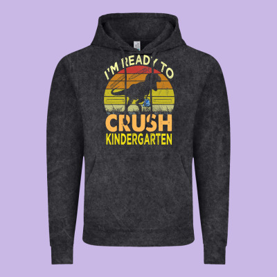 I'm Ready To Crush Kindergarten Dinosaur Back To School Kids T Shirt Vintage Hoodie Designed By Artisfamous