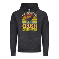 Vintage Black i'm ready to crush kindergarten dinosaur back to school kids t shirt Vintage Hoodie - artisFamous