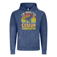 Vintage Denim i'm ready to crush kindergarten dinosaur back to school kids t shirt Vintage Hoodie - artisFamous