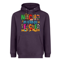 Plum Nacho average Teacher Heavyweight Hoodie - RanaPortraitStore