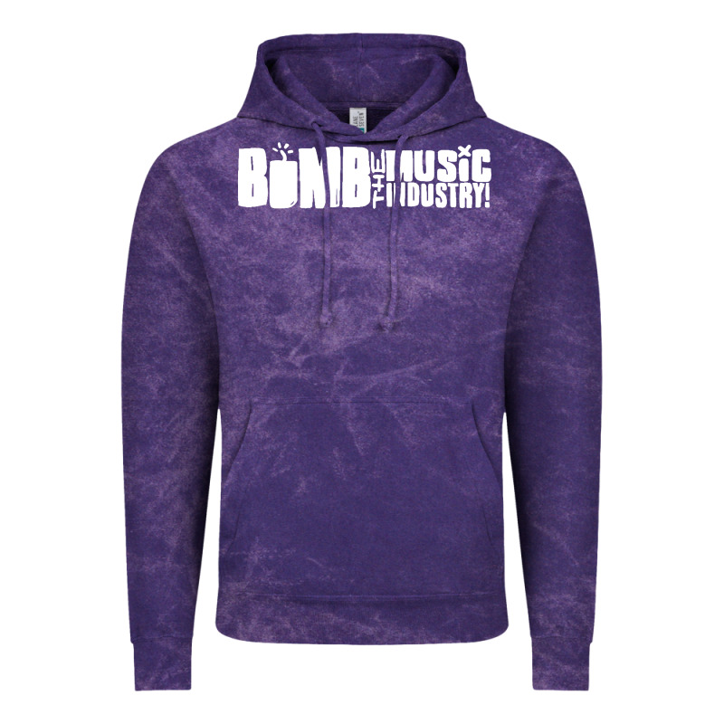 Bomb The Music Industry Vintage Hoodie by artisFamous | Teevron