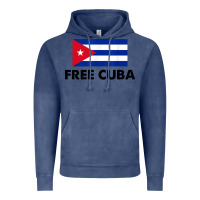Vintage Denim free cuba  sos cuba cuba pride nuestra cuba Vintage Hoodie - artisFamous