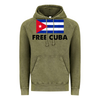 Vintage Olive free cuba  sos cuba cuba pride nuestra cuba Vintage Hoodie - artisFamous