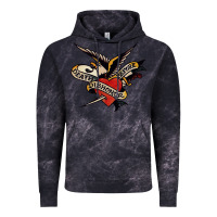Cloud Black sailor jerry tattoo art military mermaid Vintage Hoodie - artisFamous