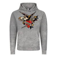 Cloud Rock sailor jerry tattoo art military mermaid Vintage Hoodie - artisFamous