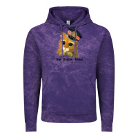 Cloud Purple cat tama train station master Vintage Hoodie - artisFamous