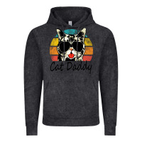 Vintage Black cat daddy vintage Vintage Hoodie - artisFamous