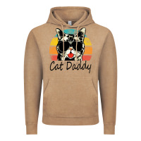 Vintage Coffee cat daddy vintage Vintage Hoodie - artisFamous