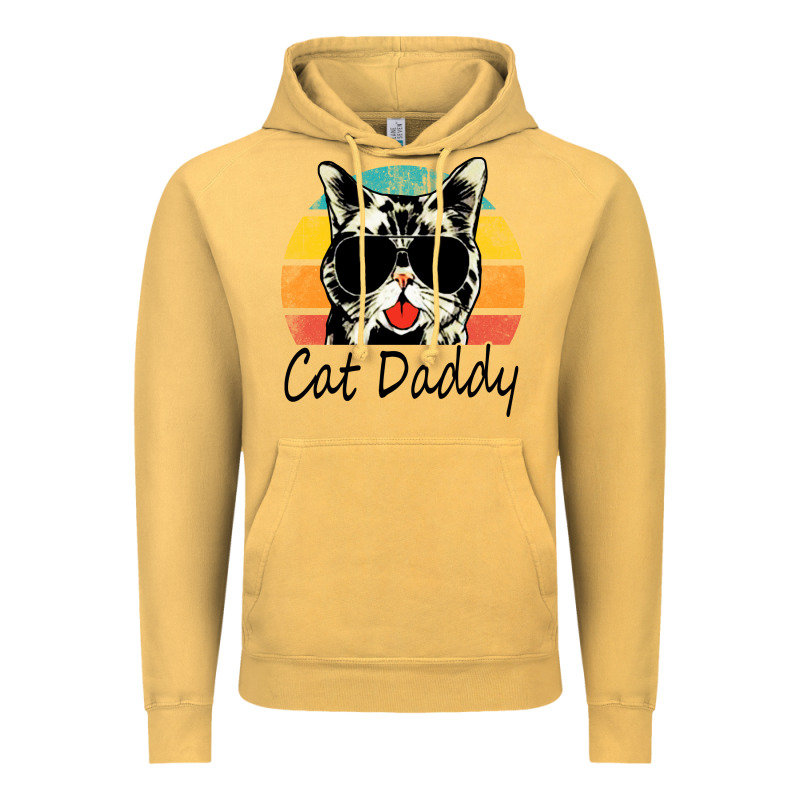 Cat Daddy Vintage Vintage Hoodie by artisFamous | Teevron