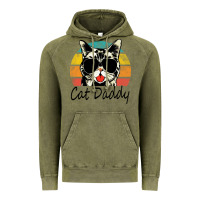 Vintage Olive cat daddy vintage Vintage Hoodie - artisFamous