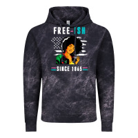 Cloud Black juneteenth free ish since 1865 black Vintage Hoodie - artisFamous