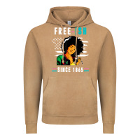 Vintage Camel juneteenth free ish since 1865 black Vintage Hoodie - artisFamous