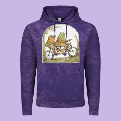 Frog And Toad Vintage Hoodie Designed By Artisfamous