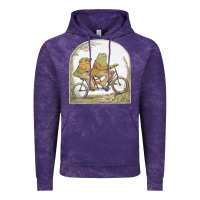 Cloud Purple frog and toad Vintage Hoodie - artisFamous