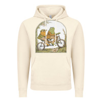 Vintage Artic frog and toad Vintage Hoodie - artisFamous