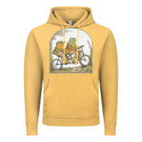 Vintage Mustard frog and toad Vintage Hoodie - artisFamous